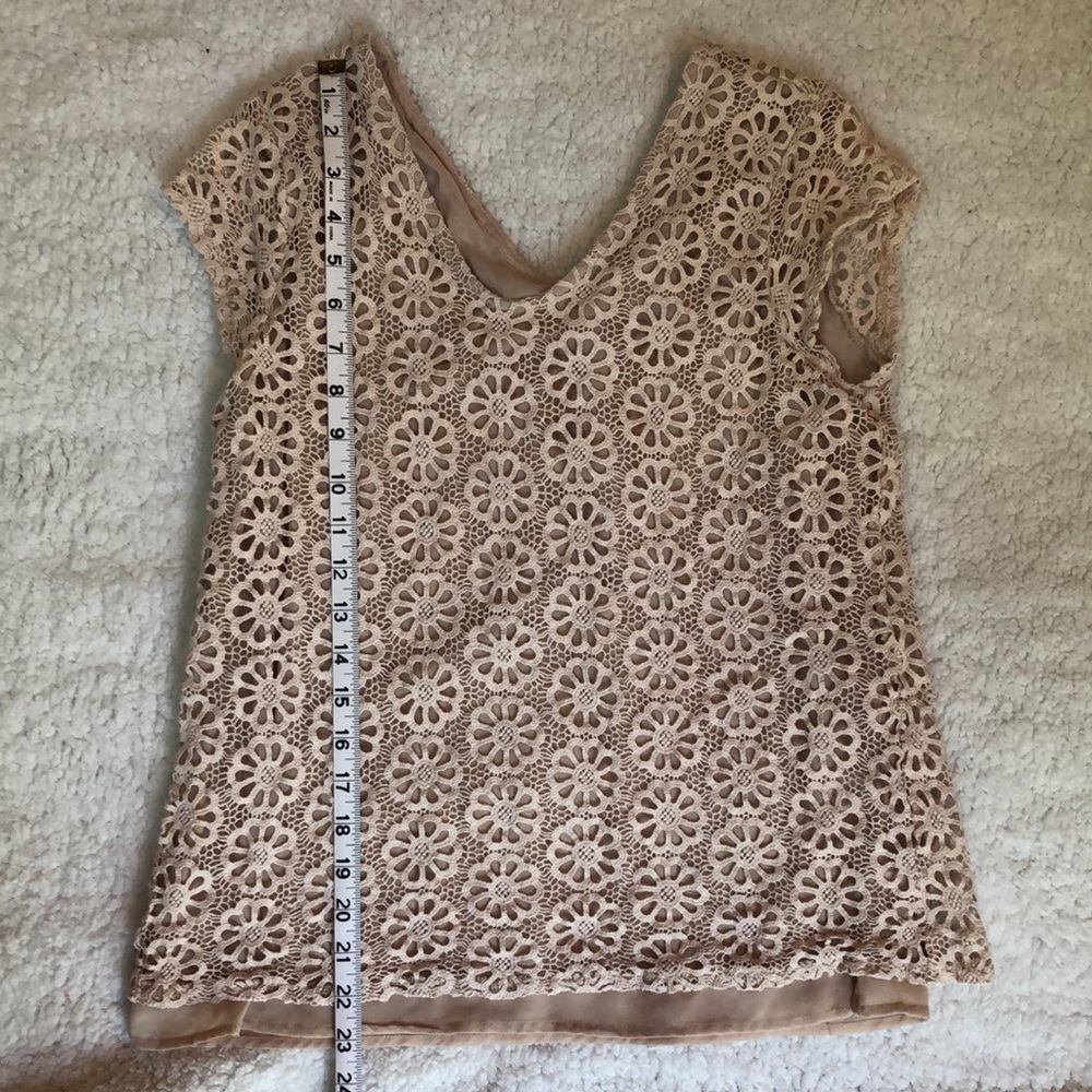New York & Company Lace Blouse - Picture 3 of 6